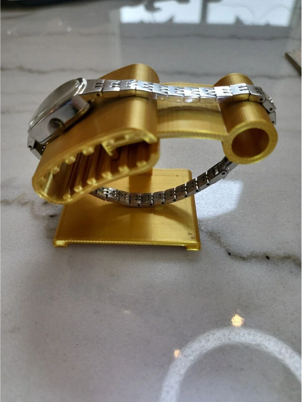 Vtg Womens Timex Watch Windup Silvertone Working Ready To Wear 7.5